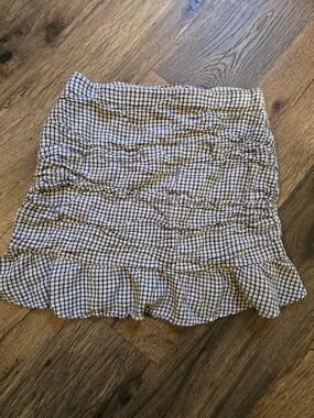 Abercrombie & Fitch Linen Blend Skirt